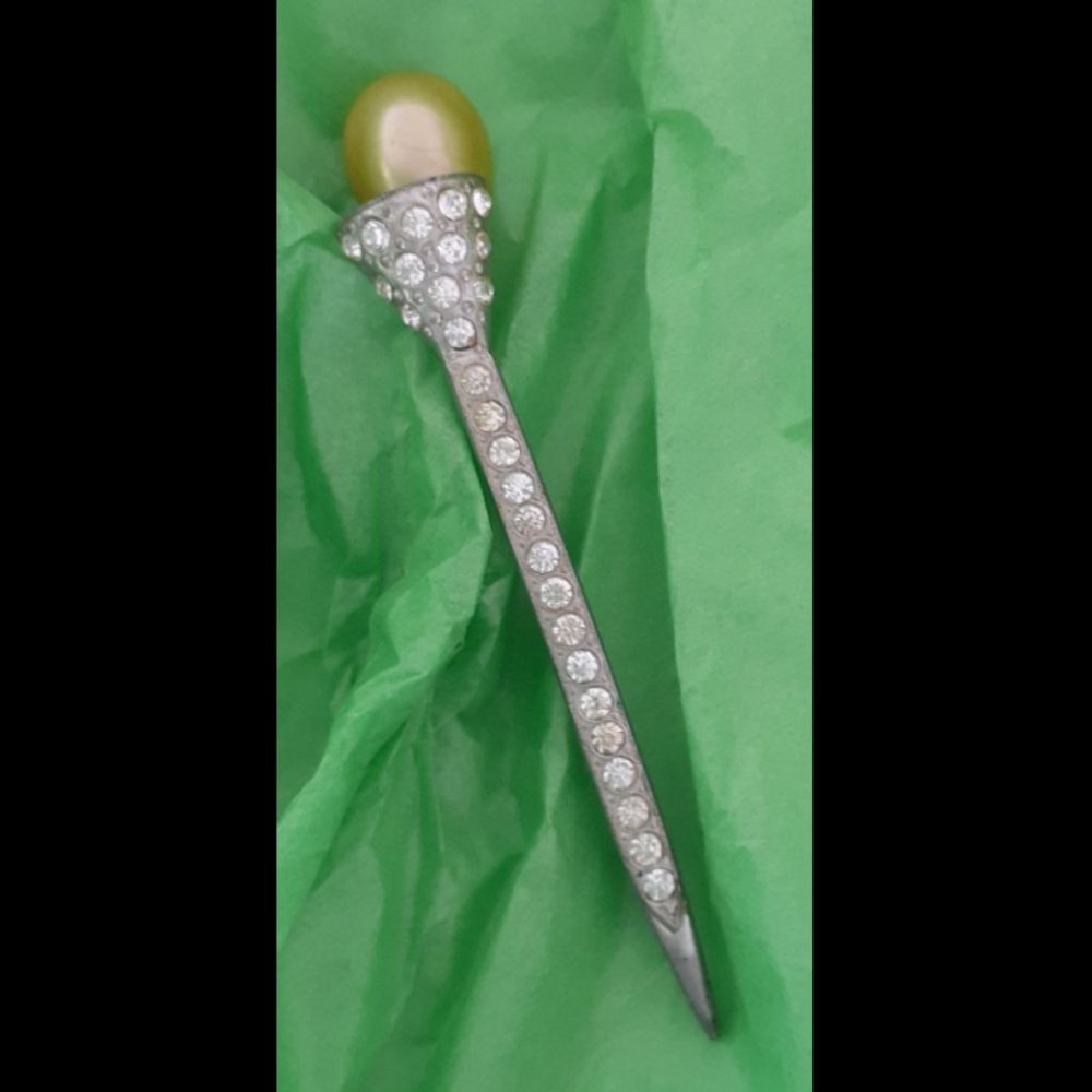 Art Deco Vintage 3" Pin/Brooch